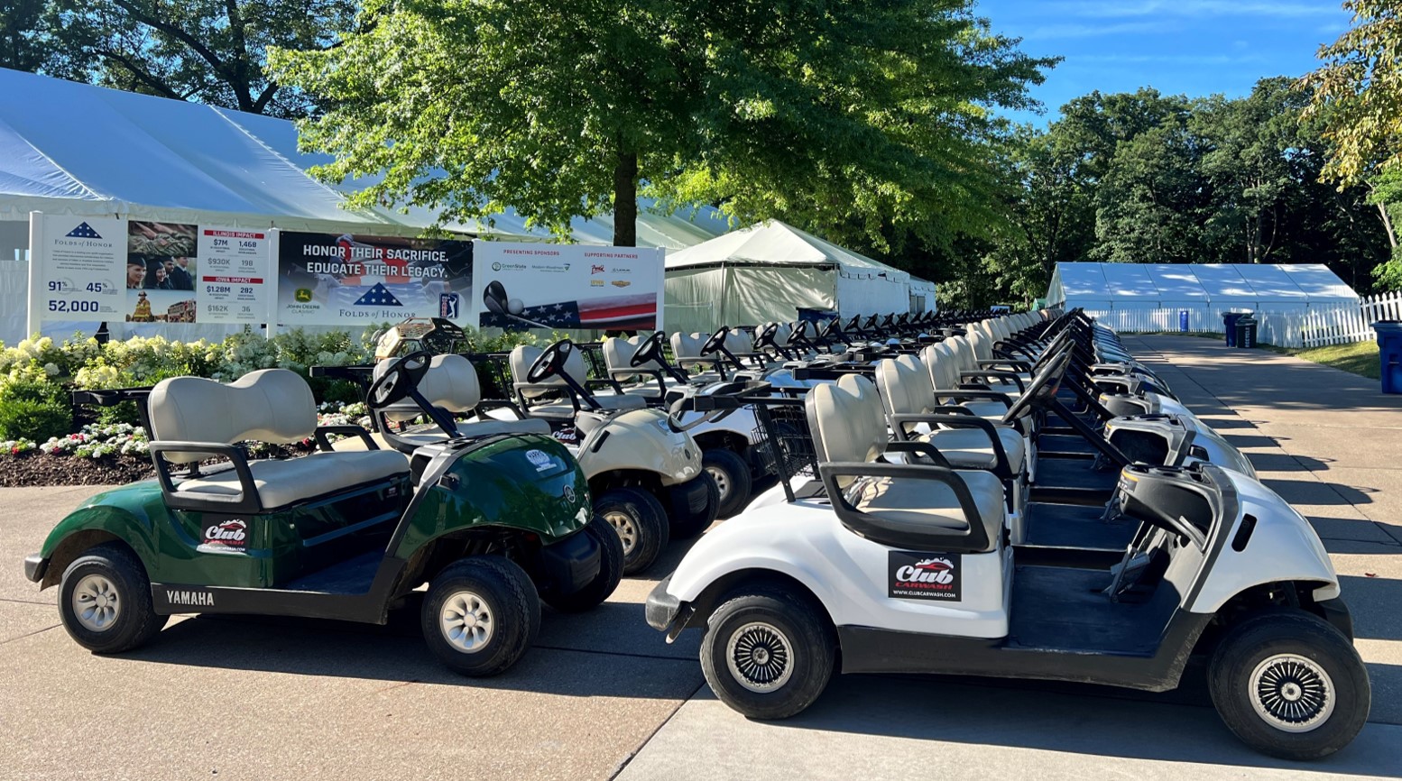 cart sponsor of the john deere classic